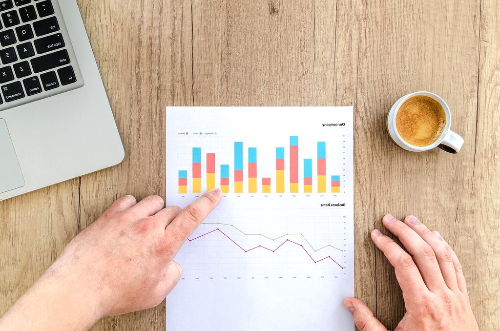 Graph showing predictive data trends