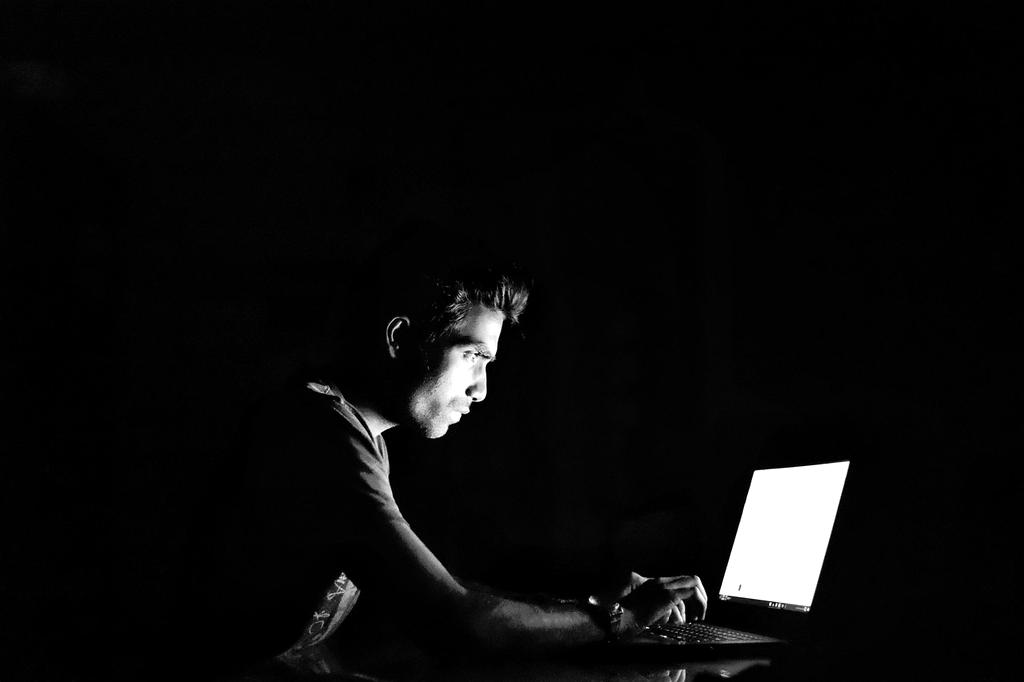 Cybersecurity shield illustration